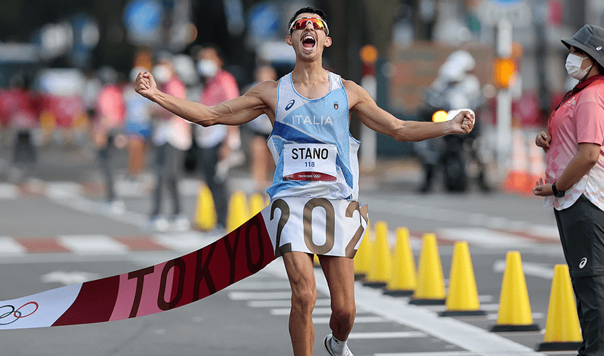 Chàng cảnh sát Italy vô địch đi bộ 20km tại Olympic Tokyo 