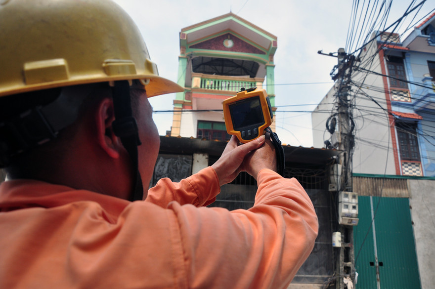 Tăng cường công tác kiểm tra điểm tiếp xúc, thiết bị điện bằng camera chụp ảnh nhiệt