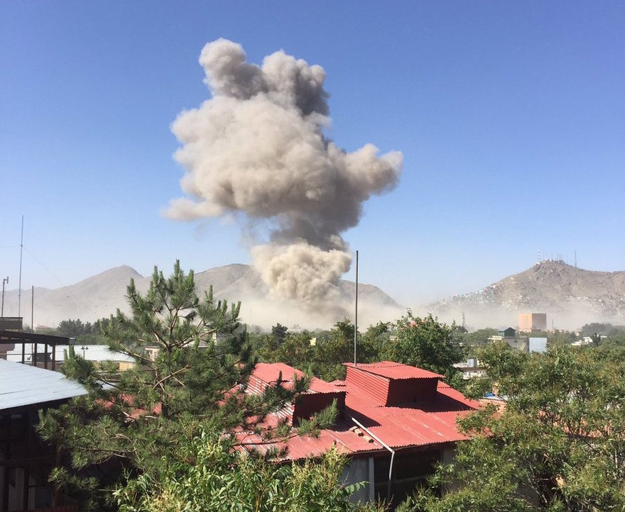 Afghanistan: Nổ lớn gần khu đại sứ quán, ít nhất 50 người thương vong