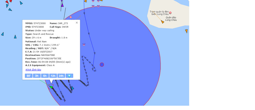 Vị trí va chạm.