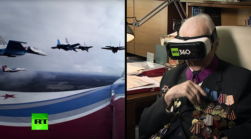 Cựu binh Liên Xô sống lại khoảnh khắc hào hùng nhờ kính thực tế ảo