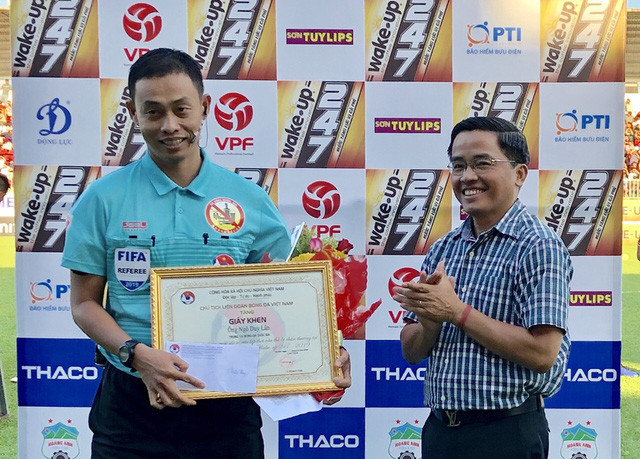 Trọng tài FIFA bắt chính trận Siêu cúp Quốc gia