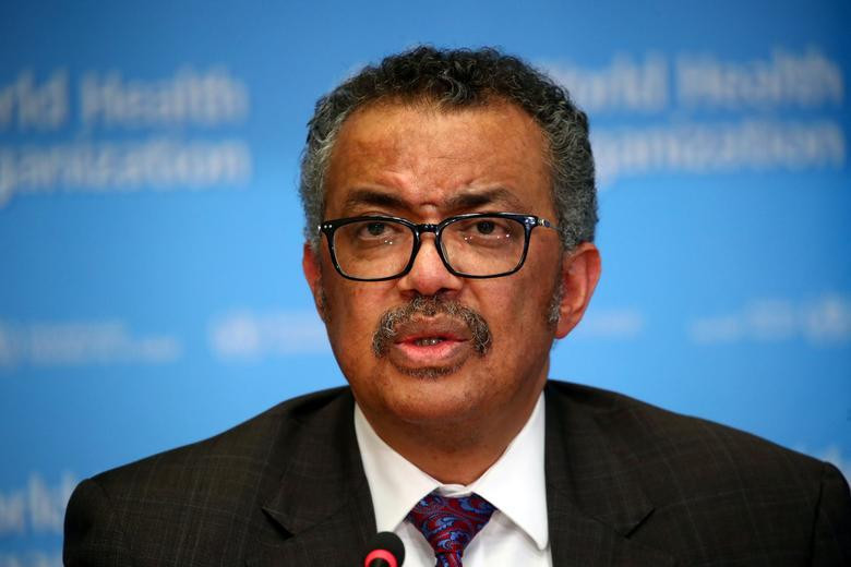 Tổng giám đốc WHO - Tedros Adhanom Ghebreyesus. Ảnh: Reuters