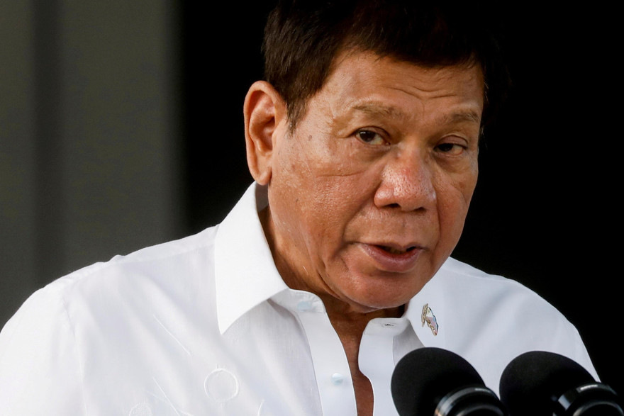 Tổng thống Philippines Rodrigo Duterte. Ảnh: Reuters