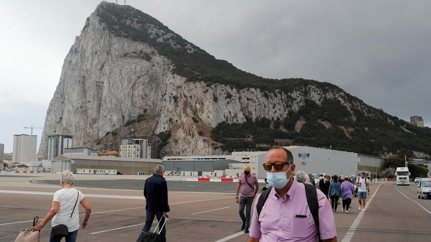 Sân bay Gibraltar. Ảnh: Reuters