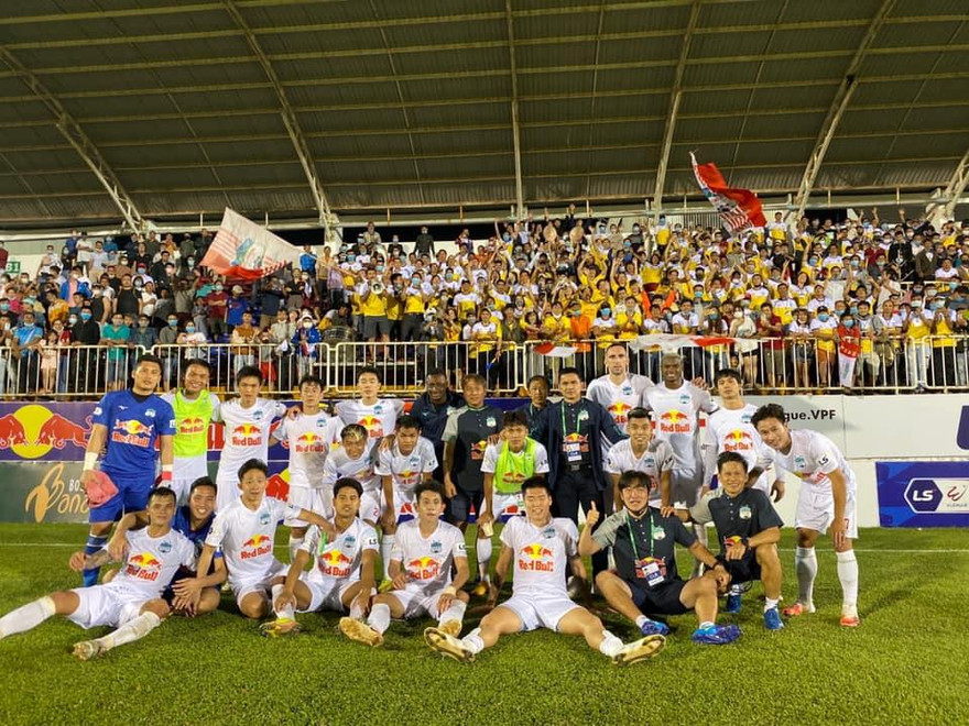 HAGL không được công nhận vô địch V-League 2021