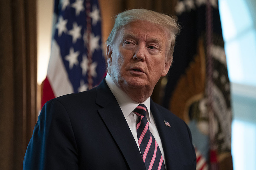 Tổng thống Mỹ Donald Trump. Ảnh: Politico