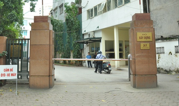 Công an lập biên bản đoàn Thanh tra Bộ Xây dựng vòi tiền chục tỷ đồng