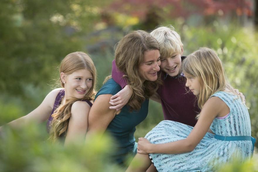 Bức ảnh được bà Melinda chia sẻ trên Twitter. 