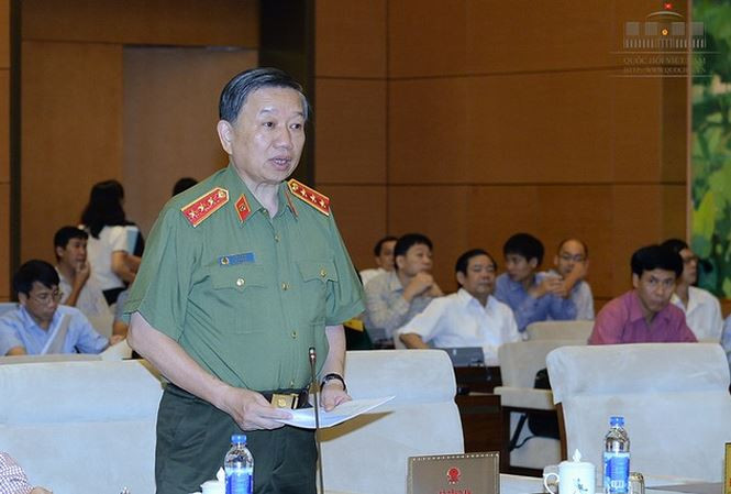 Thượng tướng Tô Lâm.