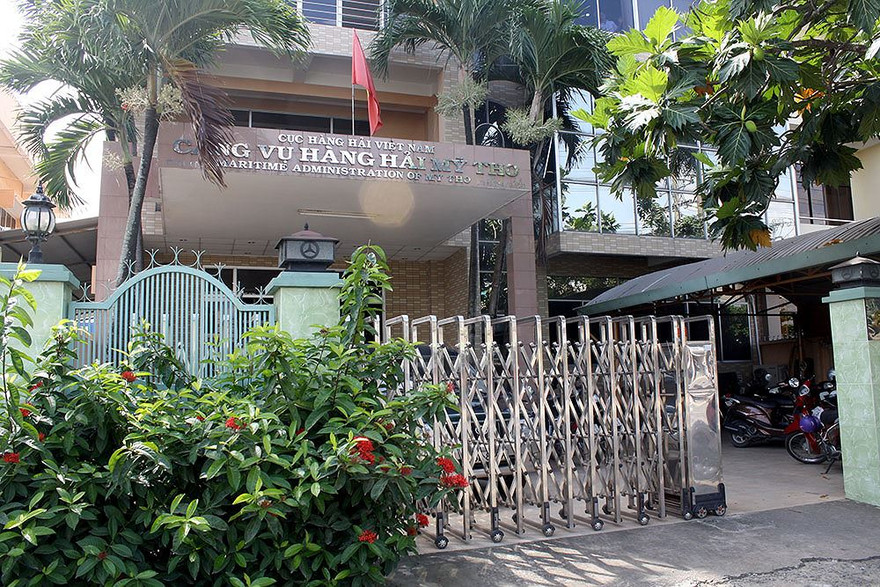 Cảng vụ hàng hải Mỹ Tho.