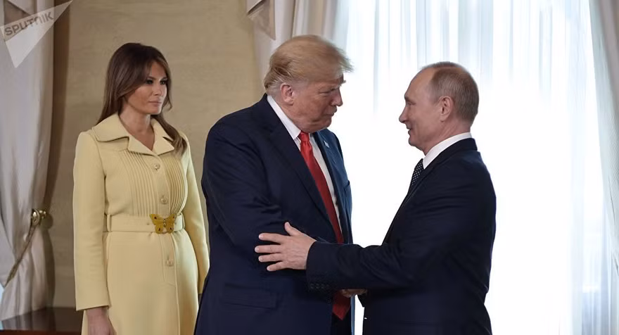 Tổng thống Mỹ Donald Trump và Tổng thống Nga Vladimir Putin. Ảnh: Sputnik