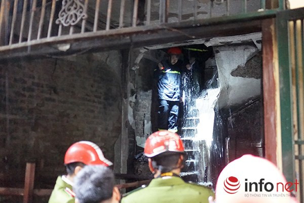 Hiện trường vụ cháy. Ảnh: Infonet