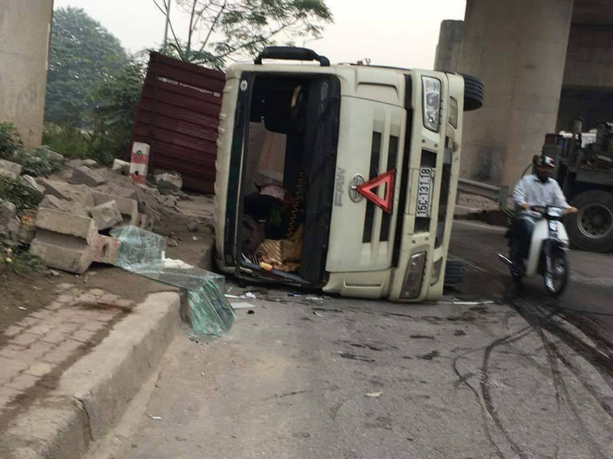 Hiện trường vụ việc.