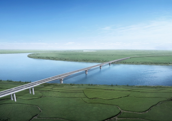 Mô hình cầu Hưng Hà