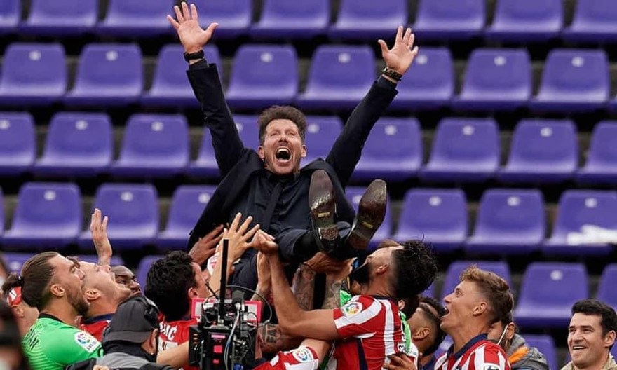 Diego Simeone là HLV thành công nhất trong lịch sử Atletico Madrid