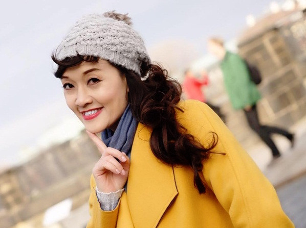 Ở tuổi 42, Vân Dung vẫn giữ được nét trẻ trung, rạng ngời.