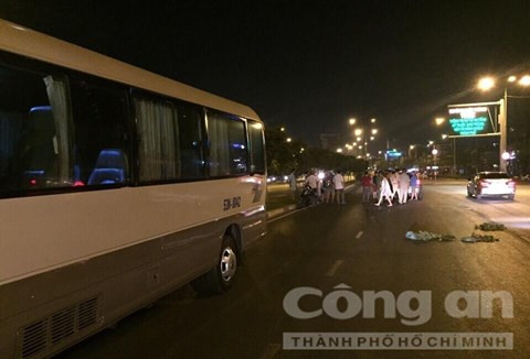 Hiện trường vụ tai nạn - Ảnh: Cao Cường