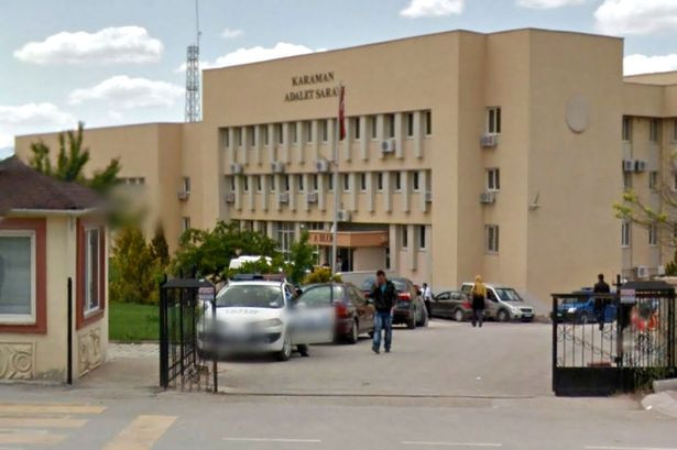 Tòa án Karaman - nơi diễn ra vụ xử án.