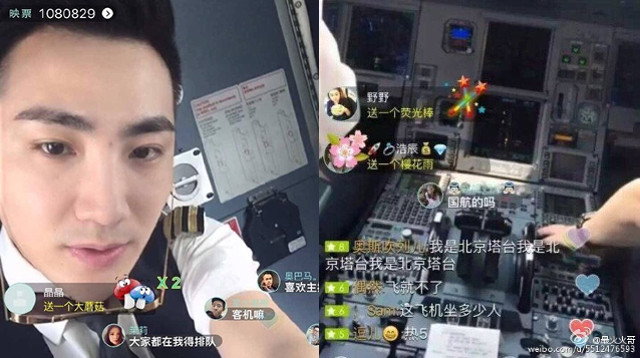 Phi công mất việc vì... tường thuật trực tiếp cảnh lái máy bay