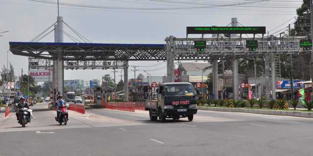 Trạm thu phí Cần Thơ – Phụng Hiệp