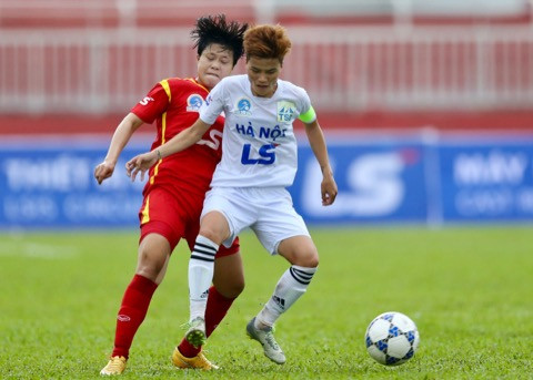 Lượt về giải bóng đá nữ vô địch quốc gia: Hai đại gia 'chia điểm'