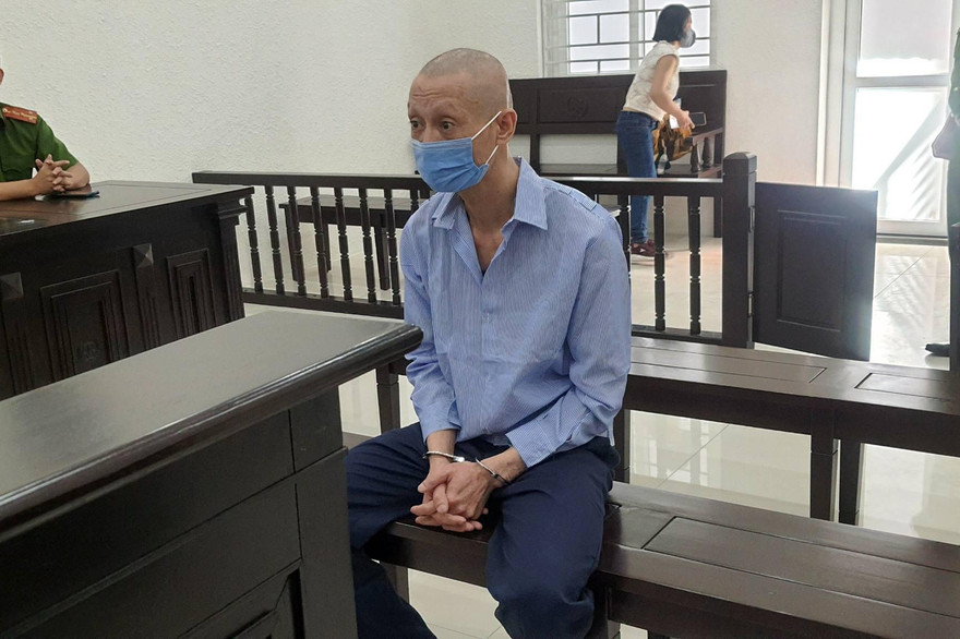 Dương Quang Bình tại toà. Ảnh: Đình Cảnh