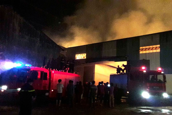 Ảnh hiện trường vụ cháy