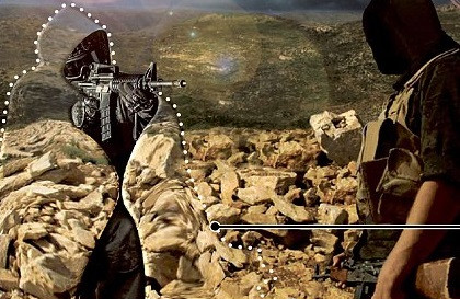 Hình minh họa cho tấm ngụy trang công nghệ cao Vatec.