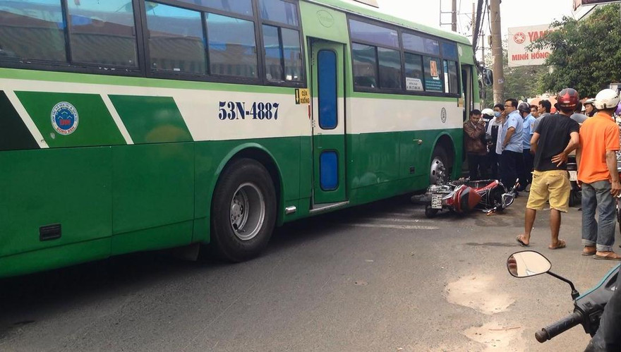 Hiện trường vụ việc. 