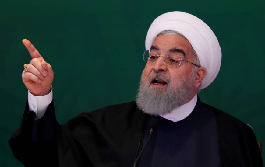Tổng thống Iran Hassan Rouhani. Ảnh: Reuters