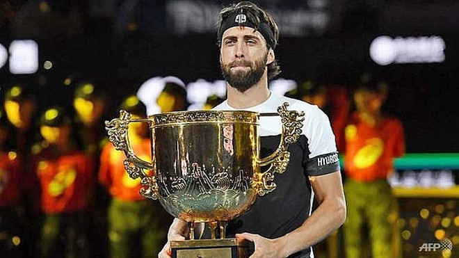 Hành hung vợ cũ, tay vợt Basilashvili đối diện án tù 3 năm