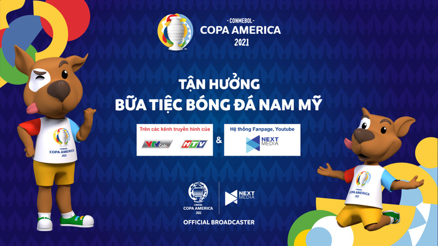 Mùa hè sôi động cùng COPA America 2021 trên sóng VTVCab và HTV 