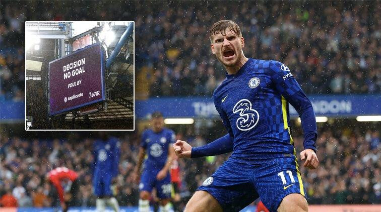 Timo Werner kém duyên với VAR