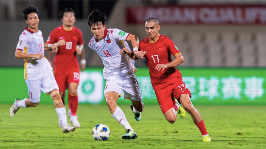 Hoàng Đức được Sofascore chấm điểm cao nhất bên phía ĐT Việt Nam