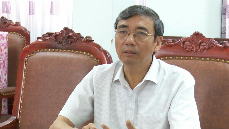 Giám đốc Sở GD&ĐT tỉnh Vĩnh Phúc – Hoàng Minh Quân. Ảnh: Hoàng Lâm.