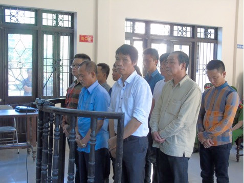 Phiên toà xét xử Minh “Sâm” và đồng bọn