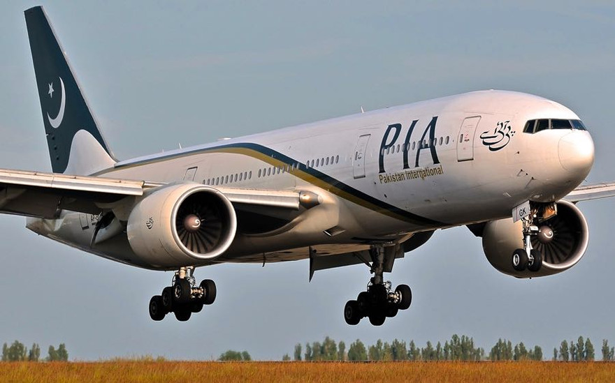 Một chiếc máy bay Airbus A320 của hãng PIA. Ảnh minh họa: Pakistan Today. 