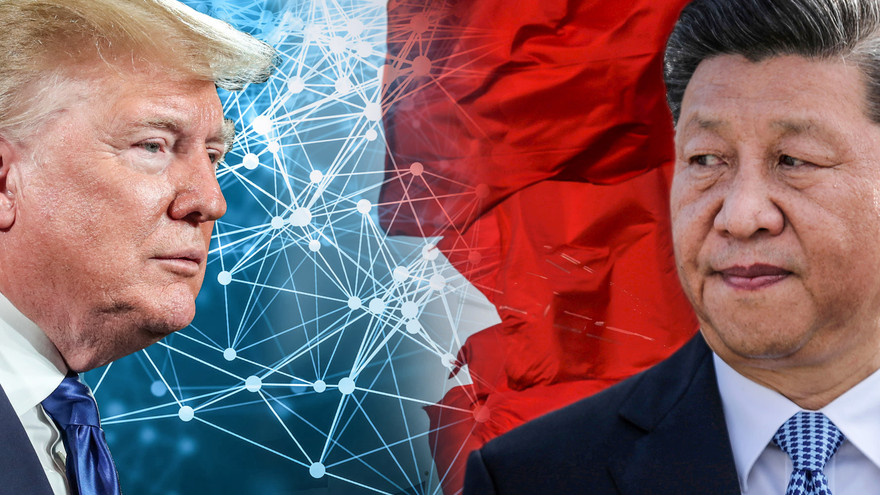 Tổng thống Mỹ Donald Trump và Chủ tịch Trung Quốc Tập Cận Bình. Ảnh: Nikkei.