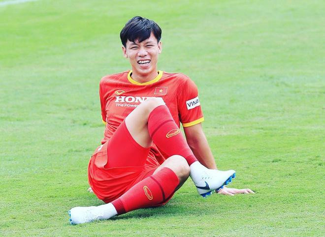 Quế Ngọc Hải bị đau nhẹ