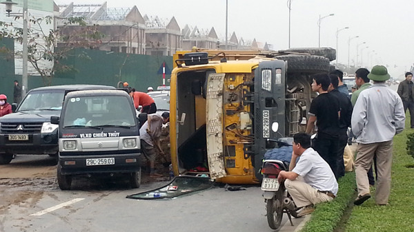 Hiện trường vụ tai nạn