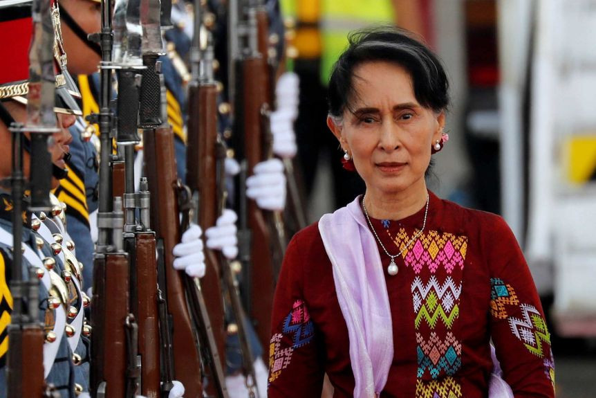 Bà Aung San Suu Kyi. Ảnh: Reuters