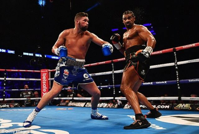 Haye thua sốc Bellew hồi tháng 3 