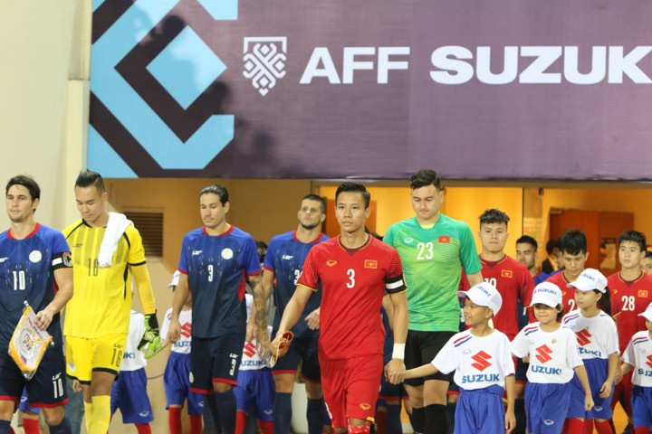 Đội hình xuất phát của tuyển Việt Nam. Ảnh: Như Ý