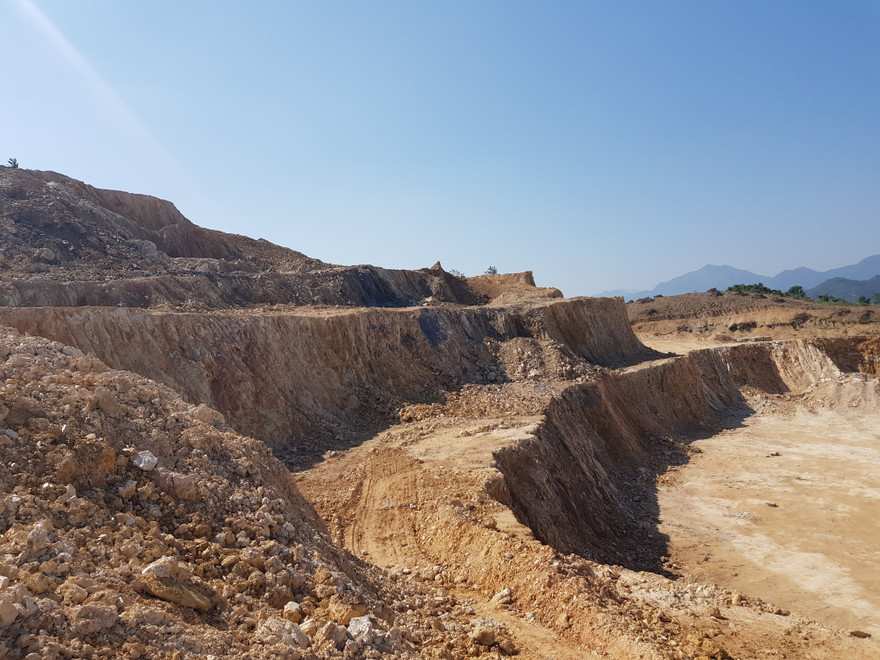  Hiện trường thi công dự án Nhà máy nước Xuân Mai. Ảnh: M.Đ