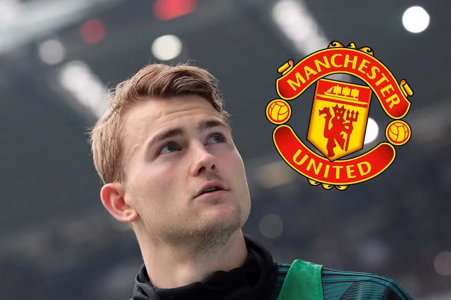 M.U gây sốc khi tính đổi ngôi sao Pogba lấy De Ligt