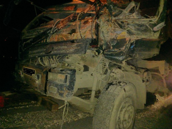 Hiện trường vụ tai nạn