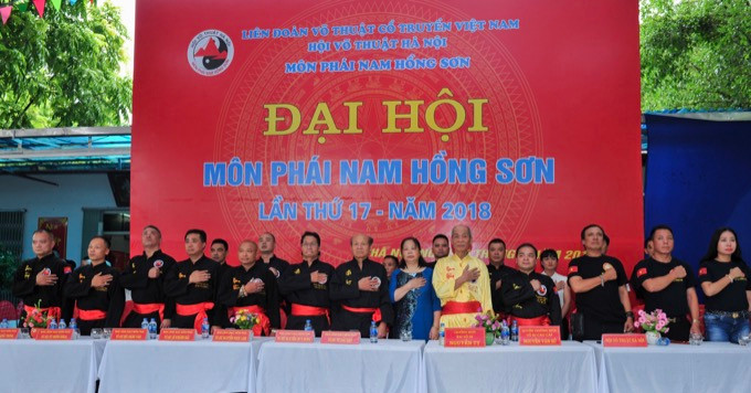 'Mãn nhãn' với màn biểu diễn của môn phái Nam Hồng Sơn