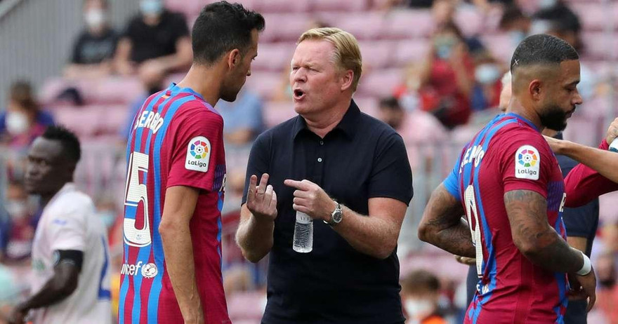 HLV Koeman được các học trò bảo vệ