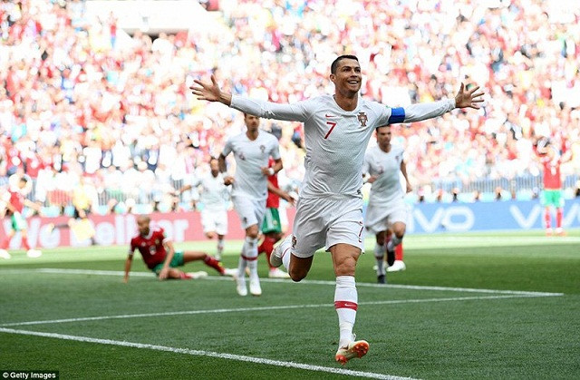  CR7 và các đồng đội cần phải đánh bại Iran để Bồ Đào Nha chắc chắn được đi tiếp 